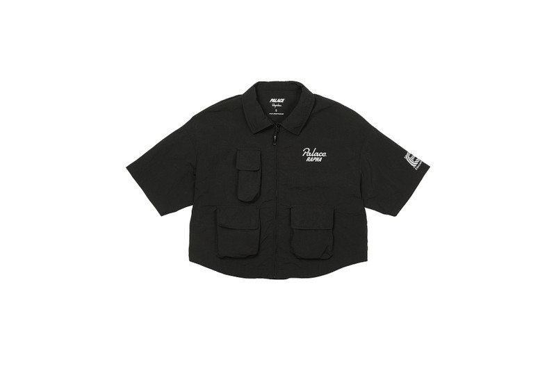 PALACE RAPHA EF EDUCATION FIRST WOMEN'S TECHNICAL SHIRT BLACK - 1