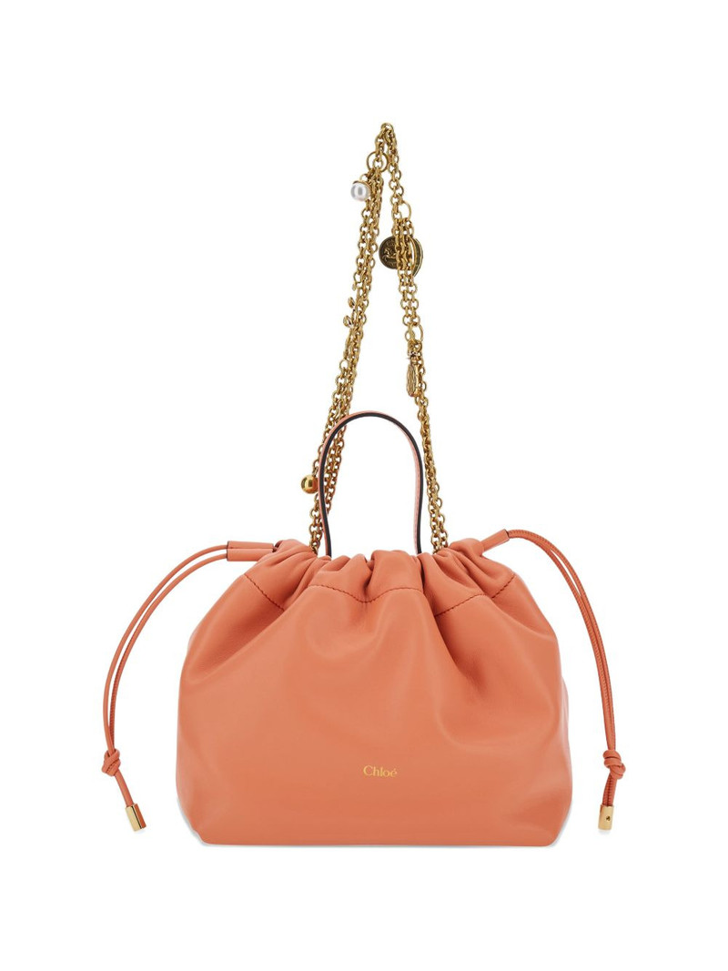 drawstring chain-link tote bag 3