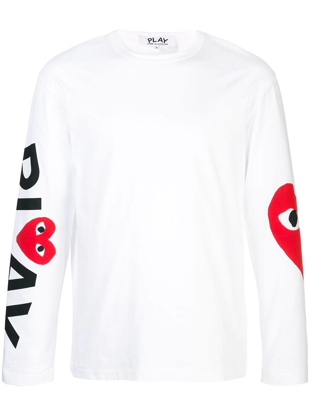 almond-eye long-sleeved T-shirt - 1