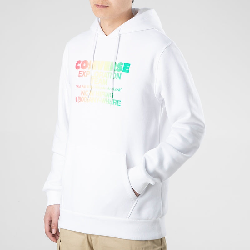 Converse Exploration Team Pullover Hoodie 'White' 10021271-A03 - 5