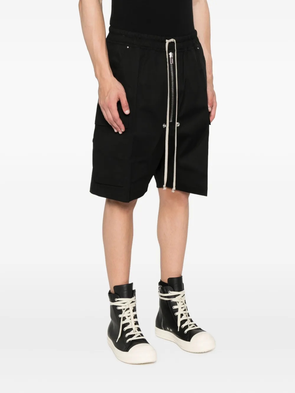 RICK OWENS - Men Cargobela Shorts - 2