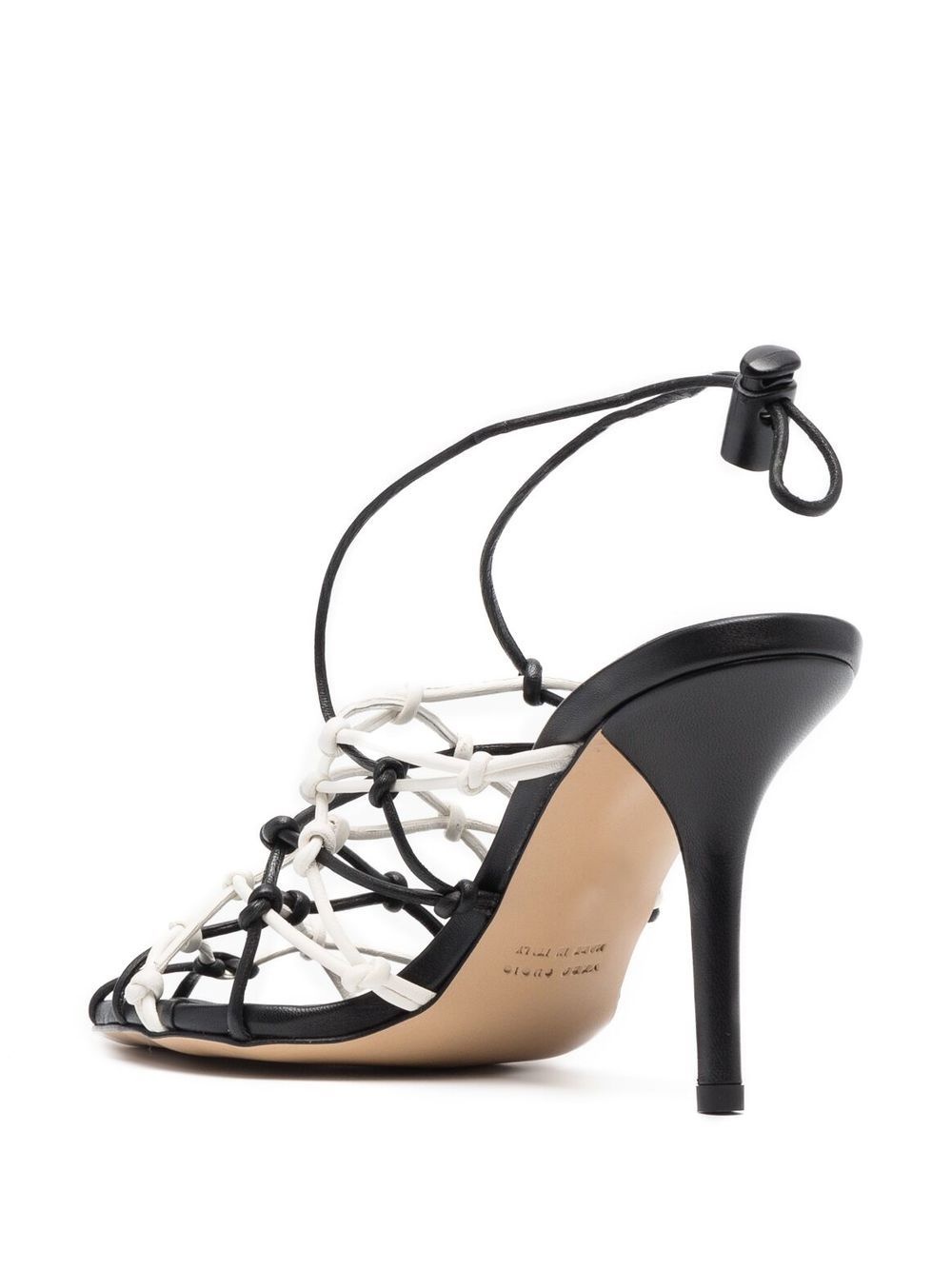 strappy pointed 100mm pumps - 3