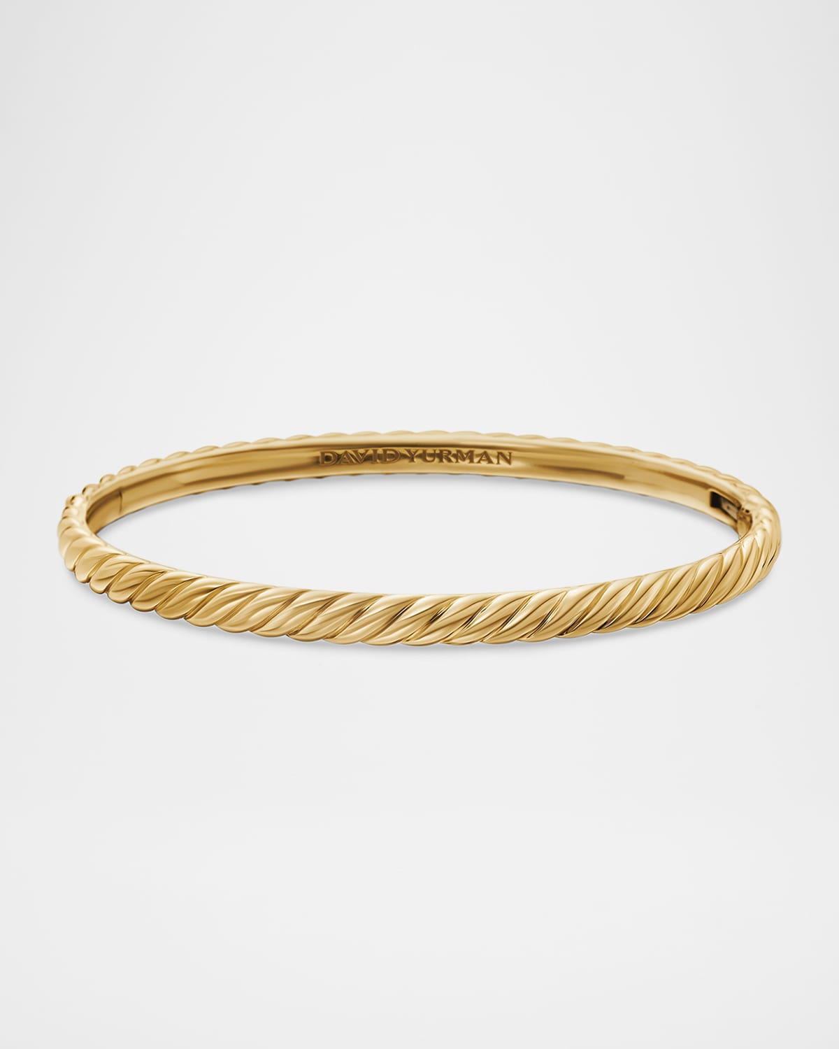 Sculpted Cable Bracelet in 18K Gold - 9