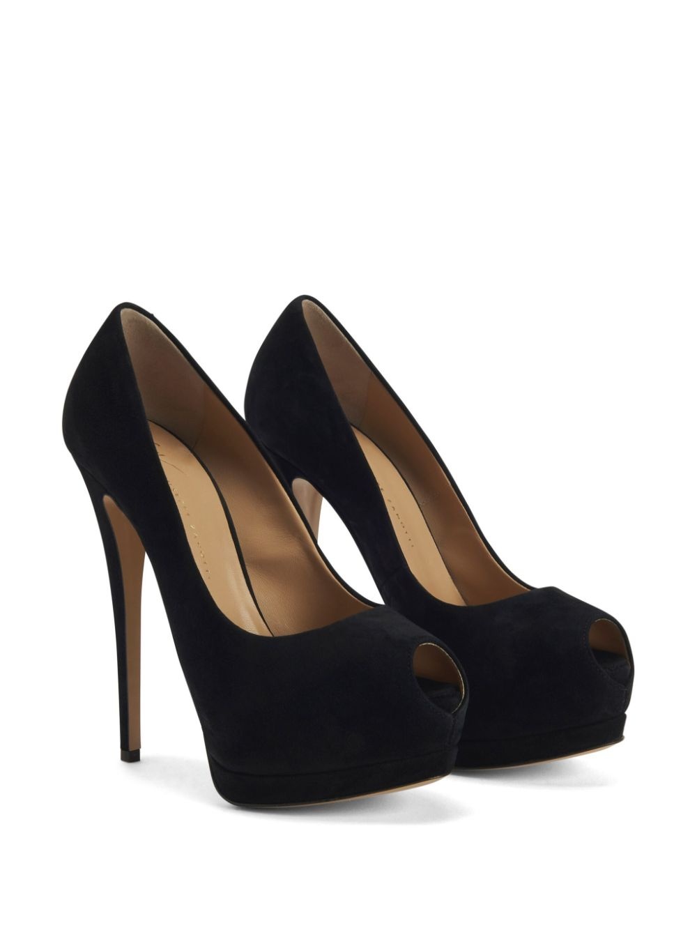 Sharon 130mm suede pumps - 2