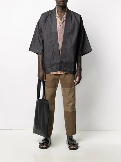 visvim kimono-sleeve jacket outlook