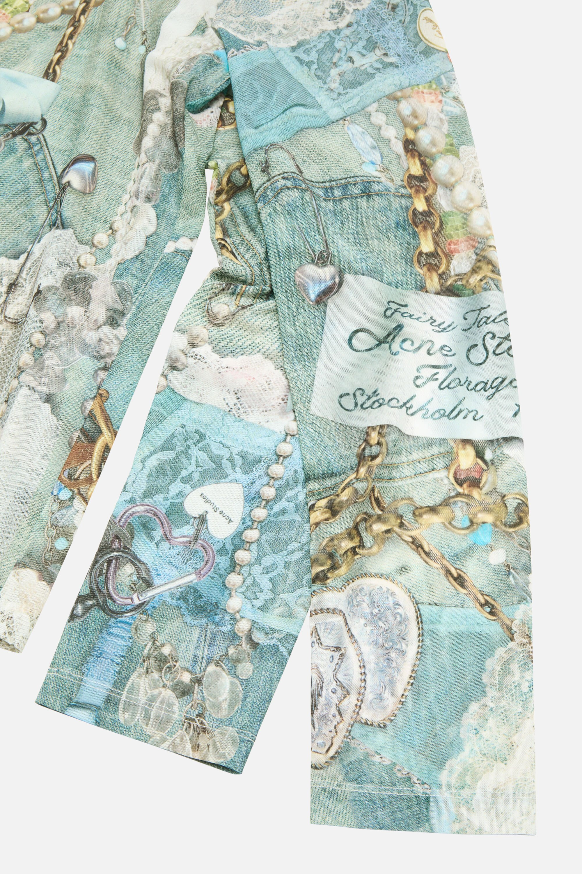 Long sleeve print t-shirt - Blue/multi - 5