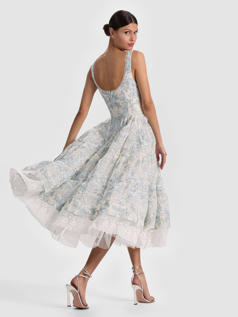 CHARLOTTE LACE MIDI DRESS 5