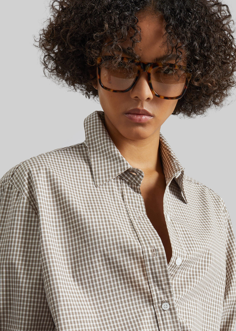 Odemira Shirt - Beige Plaid 3