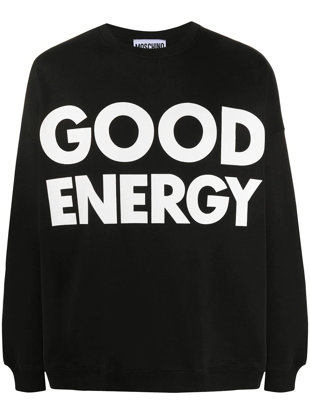 slogan-print sweatshirt - 1