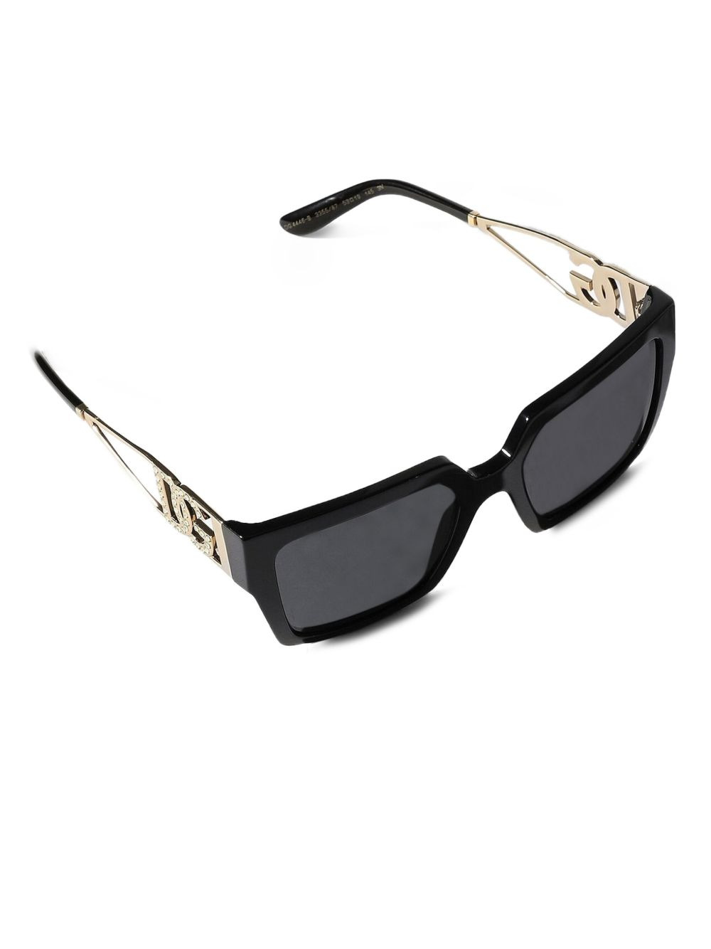 embellished square-frame sunglasses - 5
