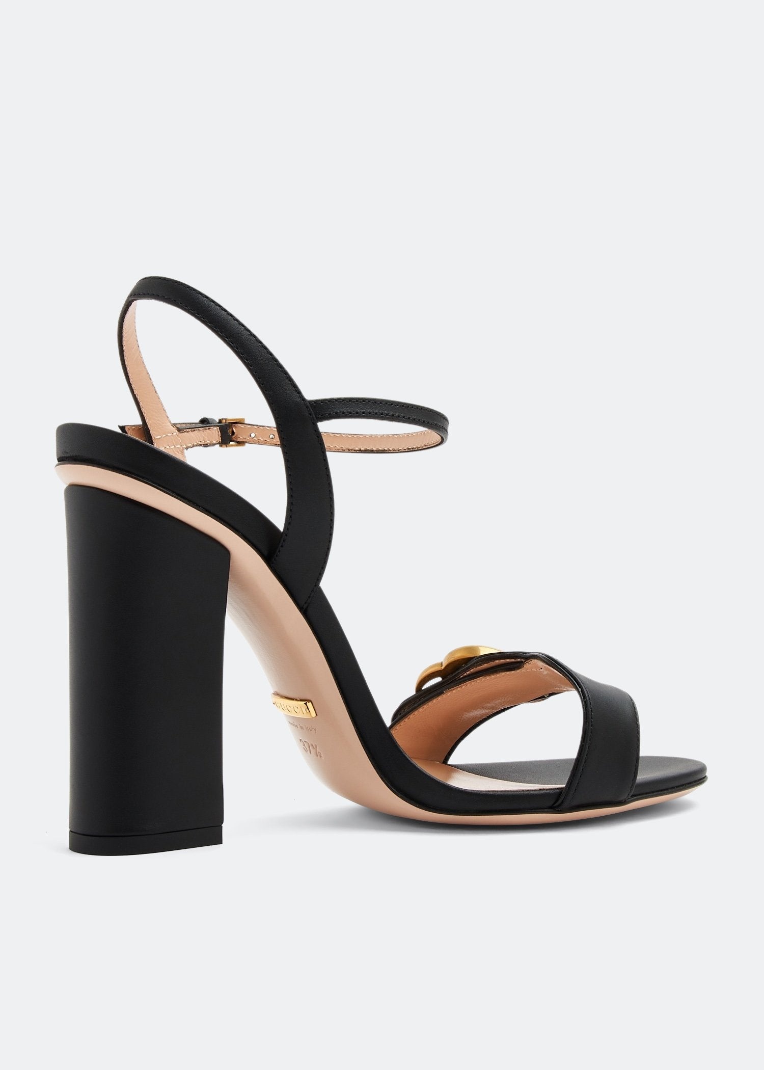 Gucci Marmont Double G Heel Sandals - 2