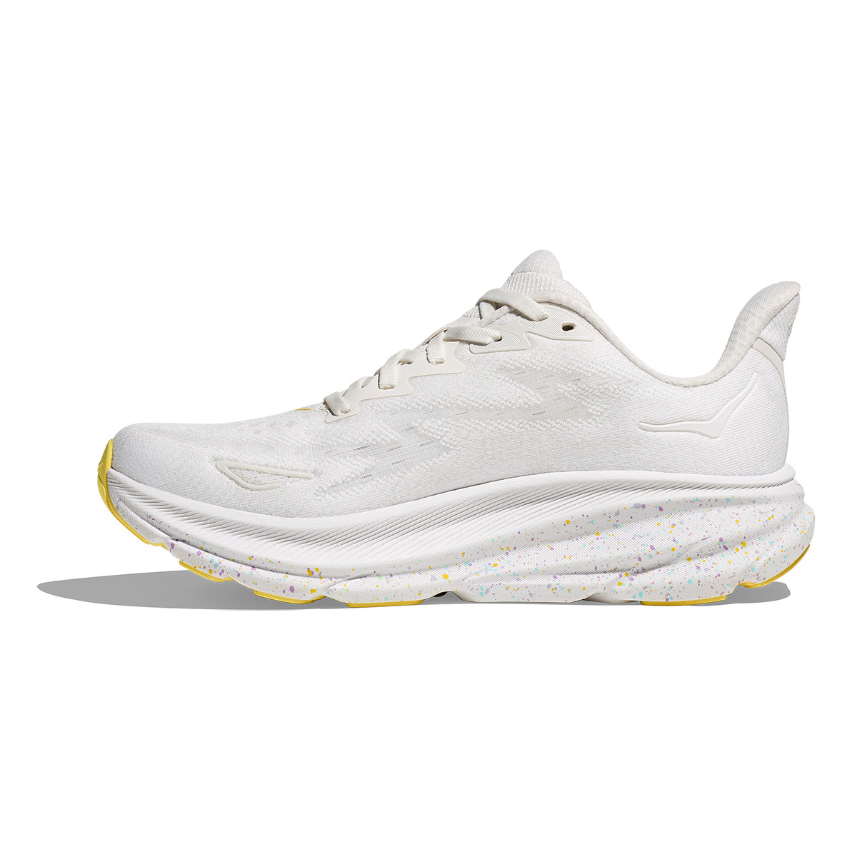 Hoka Clifton 9 - White - Lemonade - 2