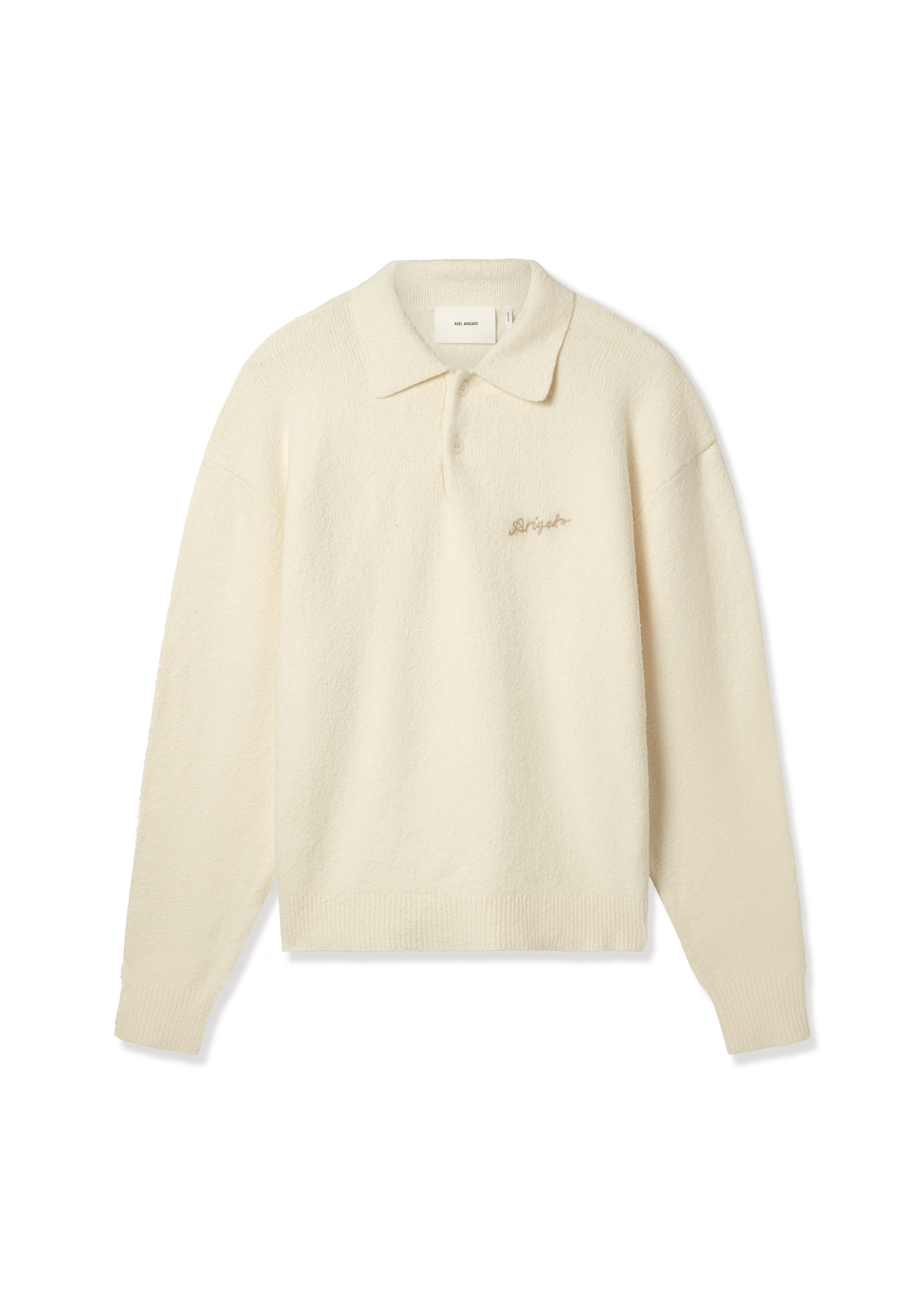 Scribble Polo Sweater - 1
