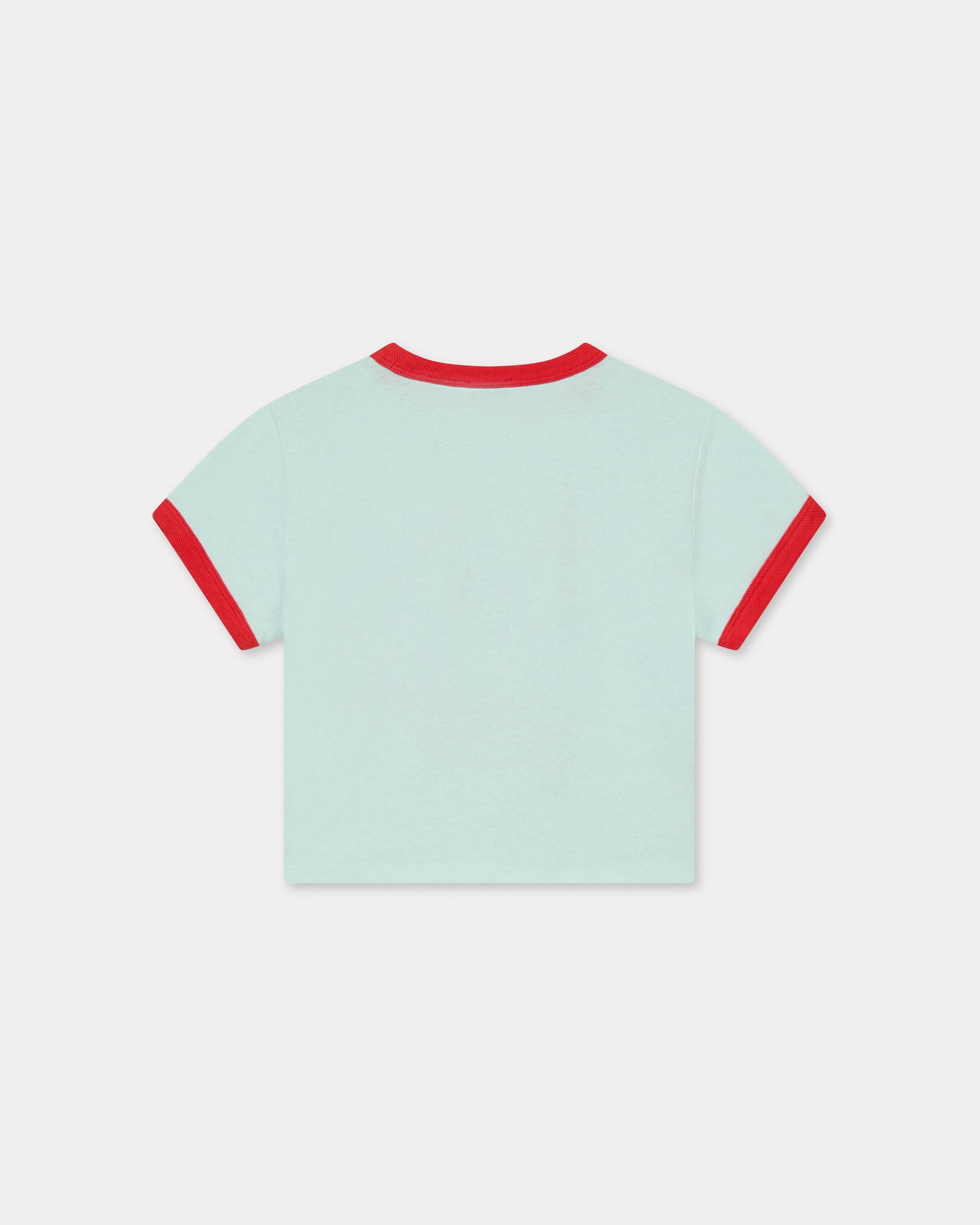 'KENZO Cartoon' cropped ringer T-shirt in cotton - 2