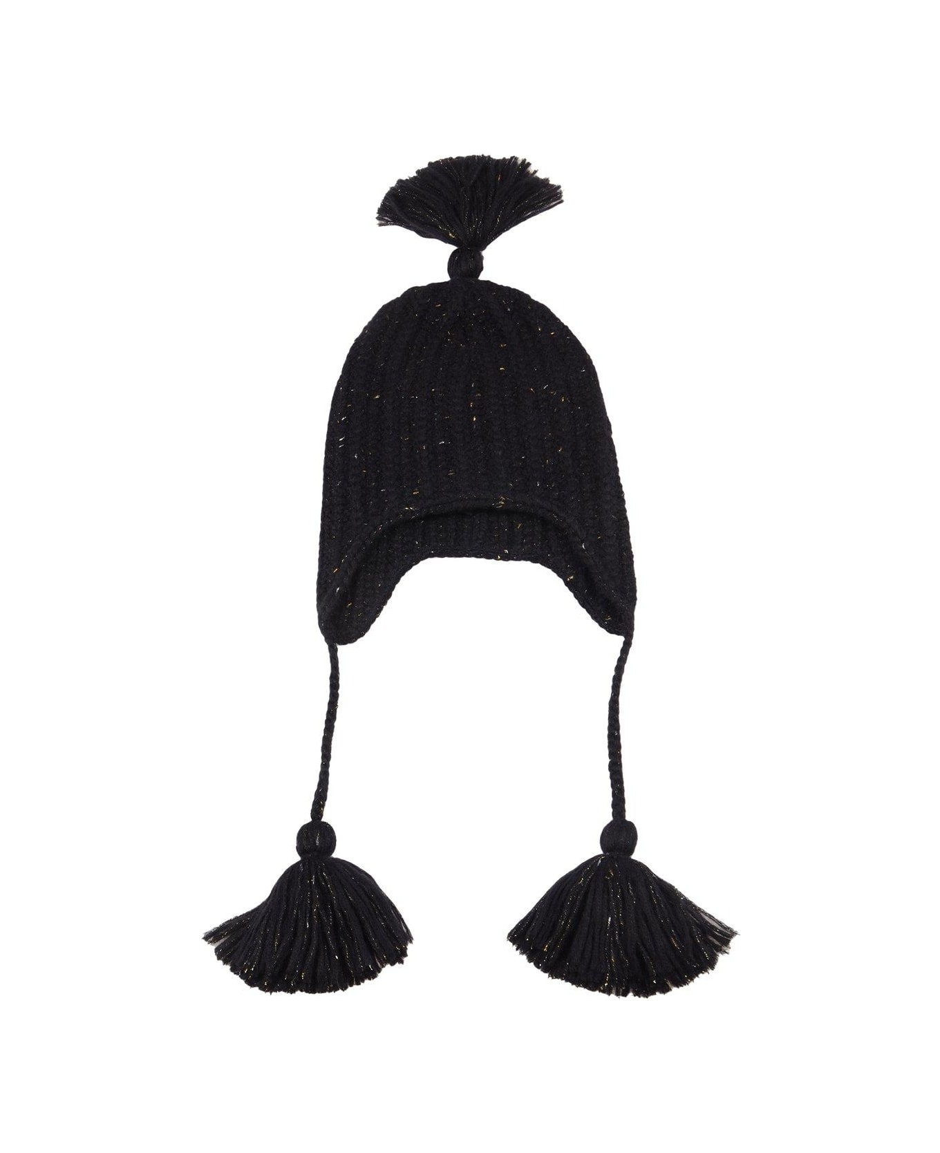 Pompom Knitted Beanie - 1