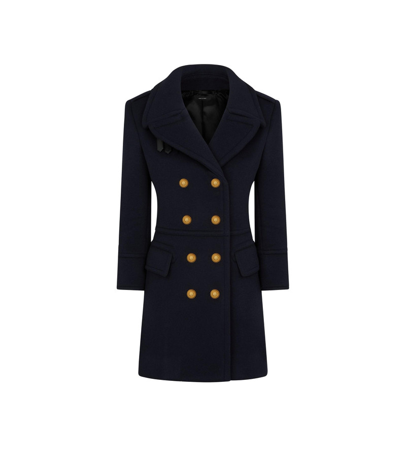 VIRGIN WOOL FELT 수유 PEACOAT 1