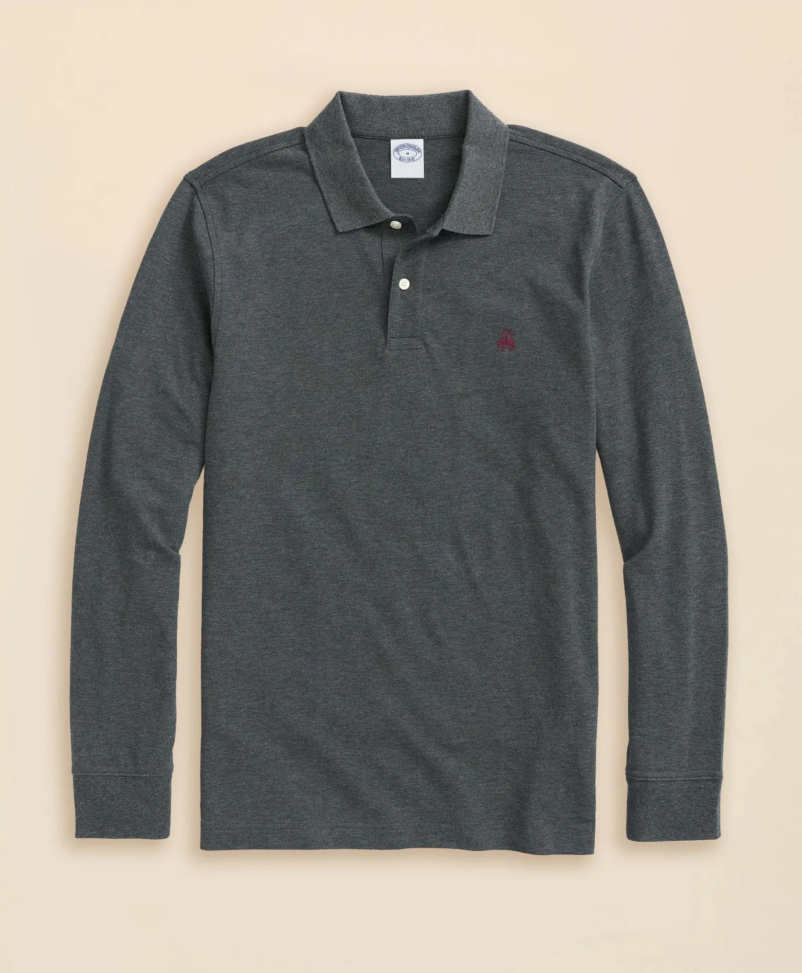 Golden Fleece® Stretch Supima® Long-Sleeve Polo Shirt - 1