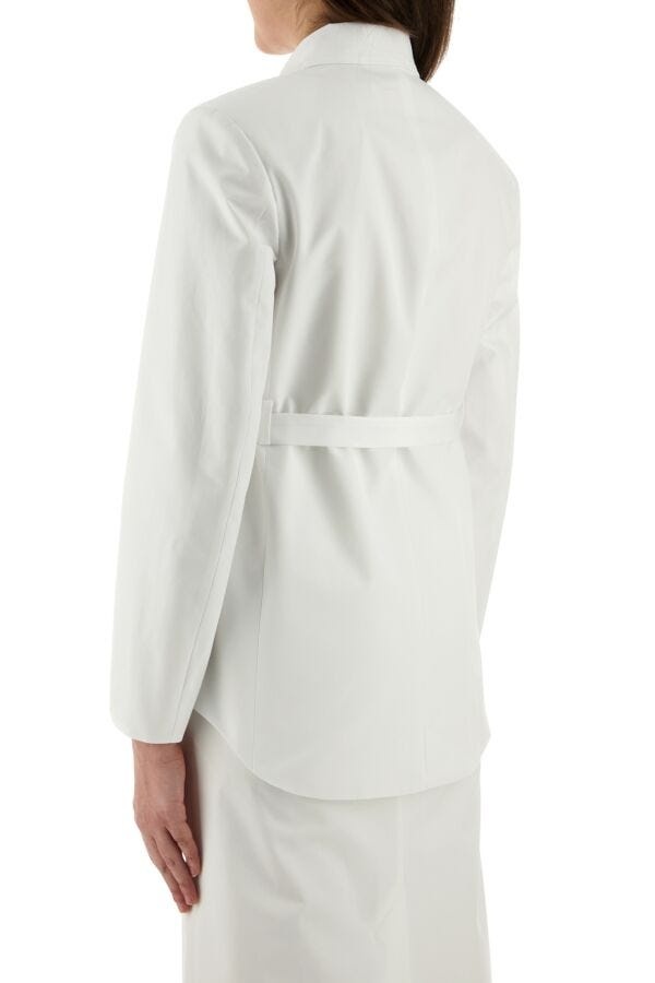 トレンチコート Valentino Garavani White Poplin Overcoat Valentino White poplin overcoat | gebnegozionline | REVERSIBLE