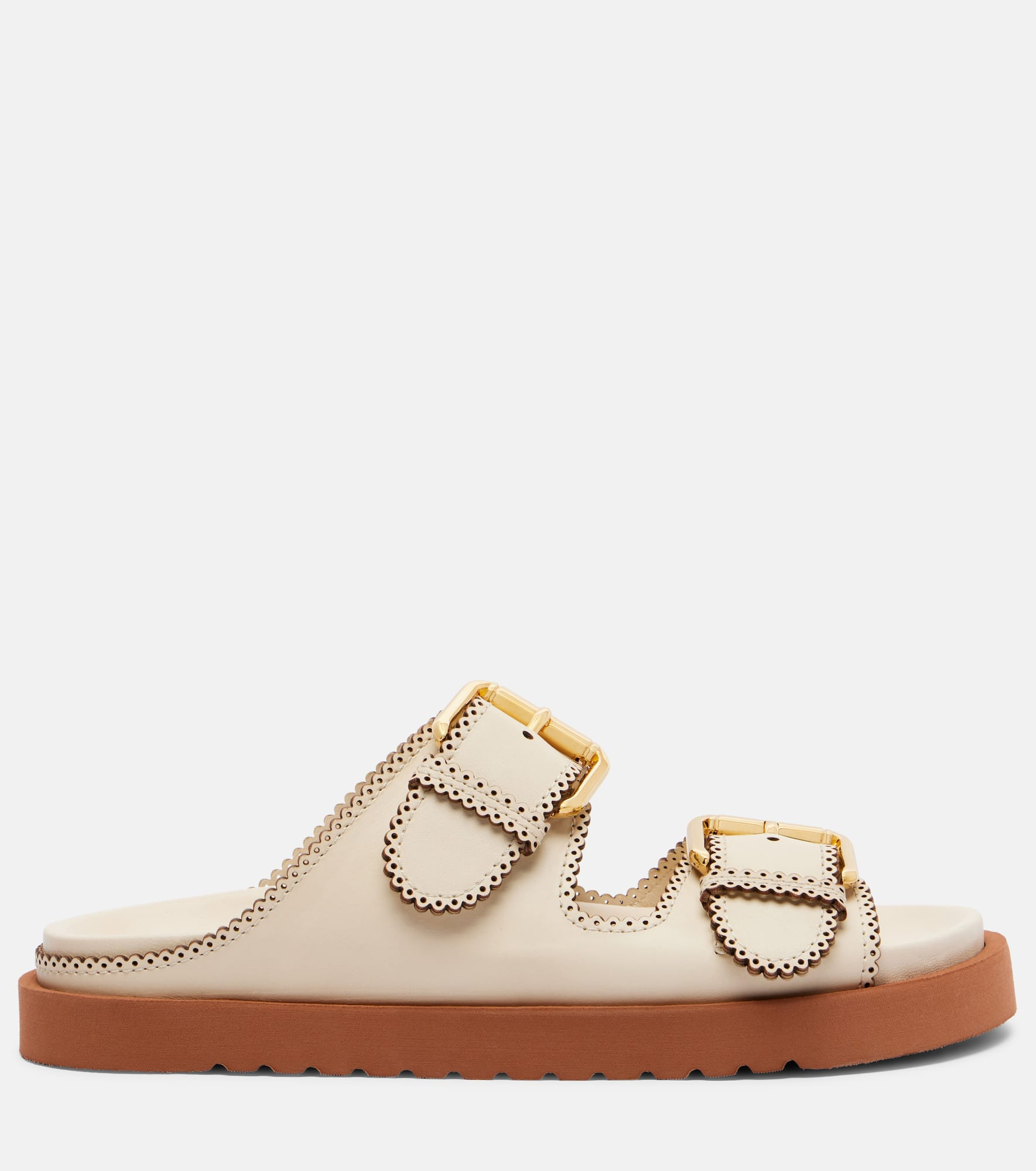 Goldie leather sandals - 4
