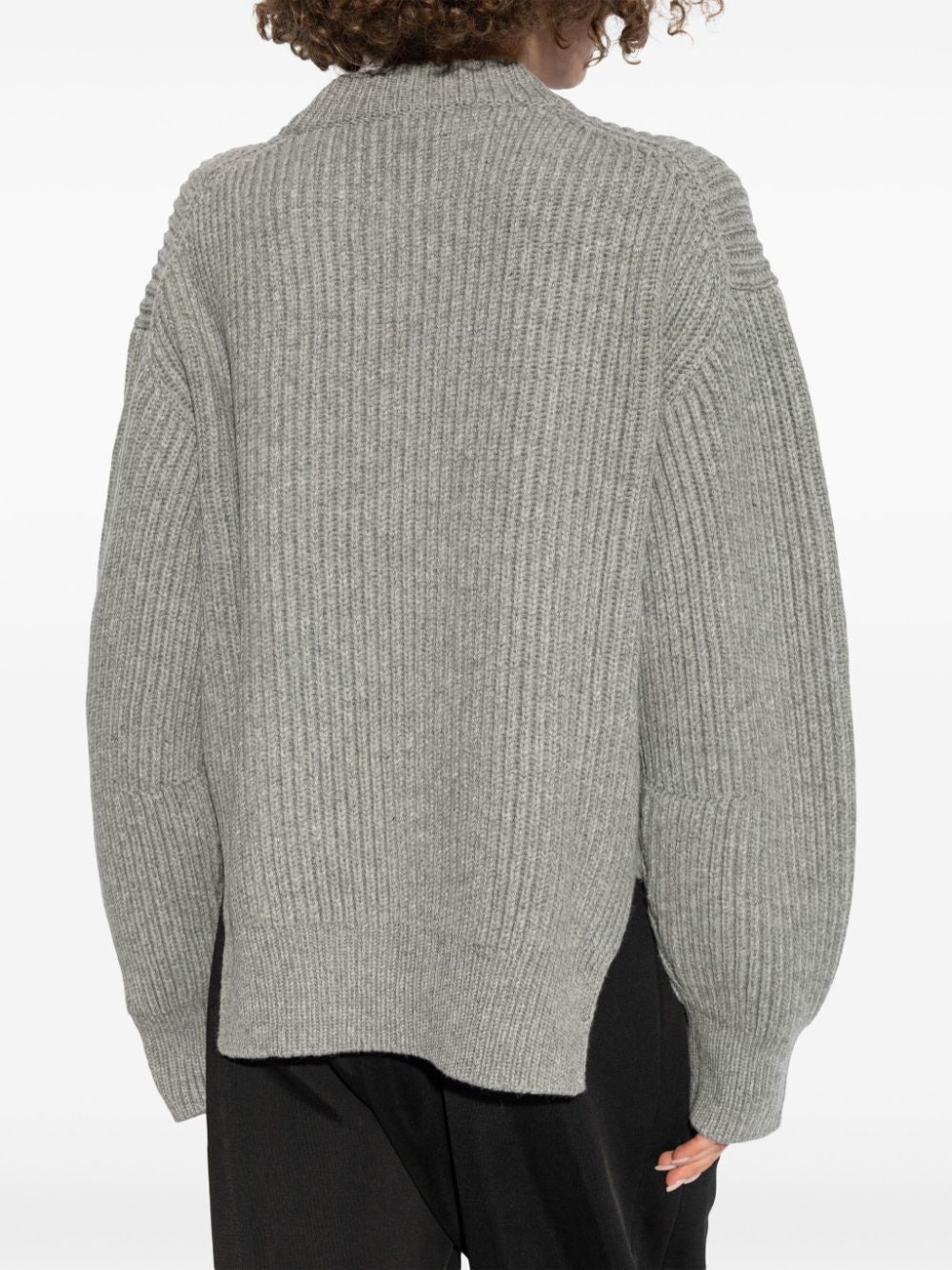 Jil Sander Women Maglione Girocollo A Coste - 3