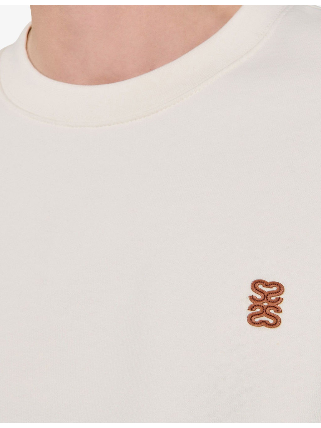 Logo-Patch Relaxed-Fit Cotton Sweatshirt - 5