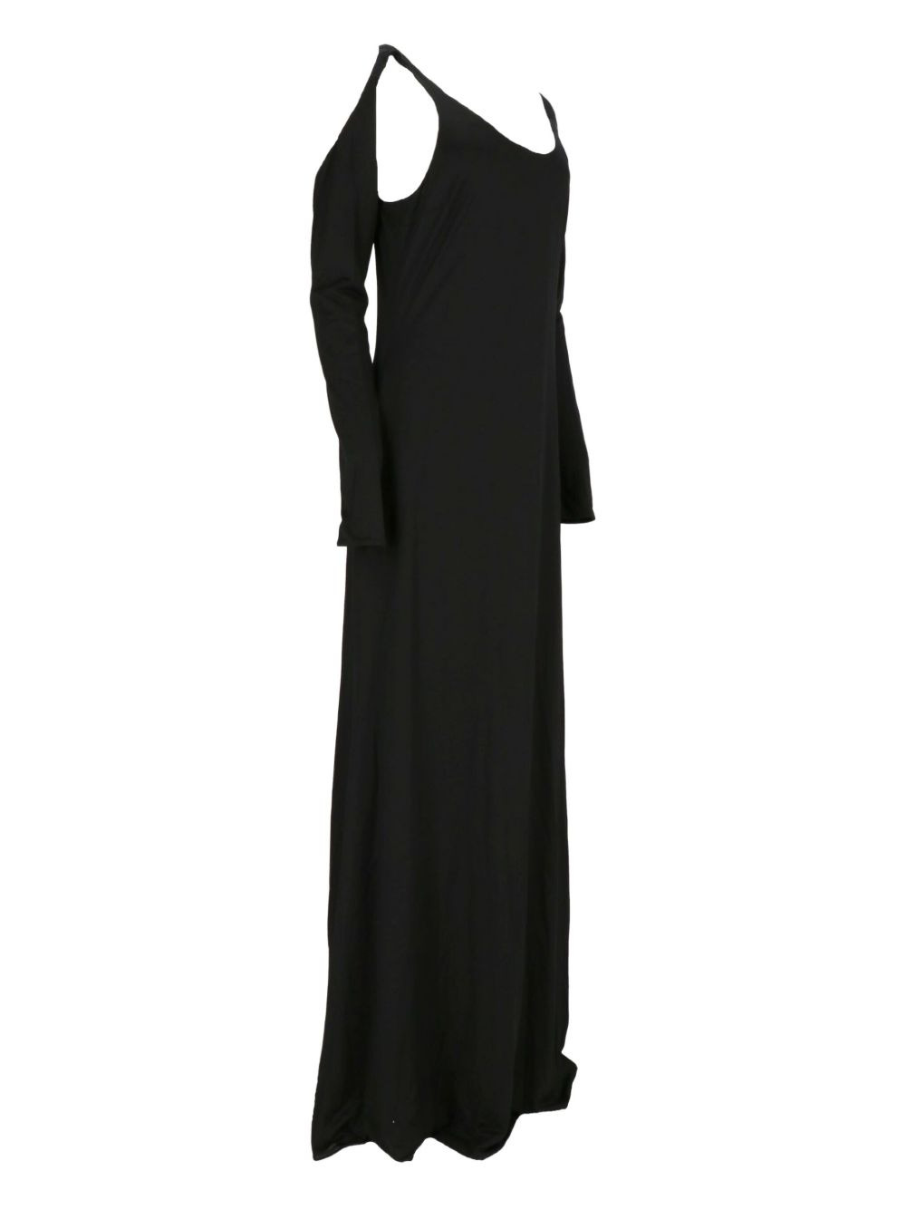 cut-out long-sleeves maxi dress - 2