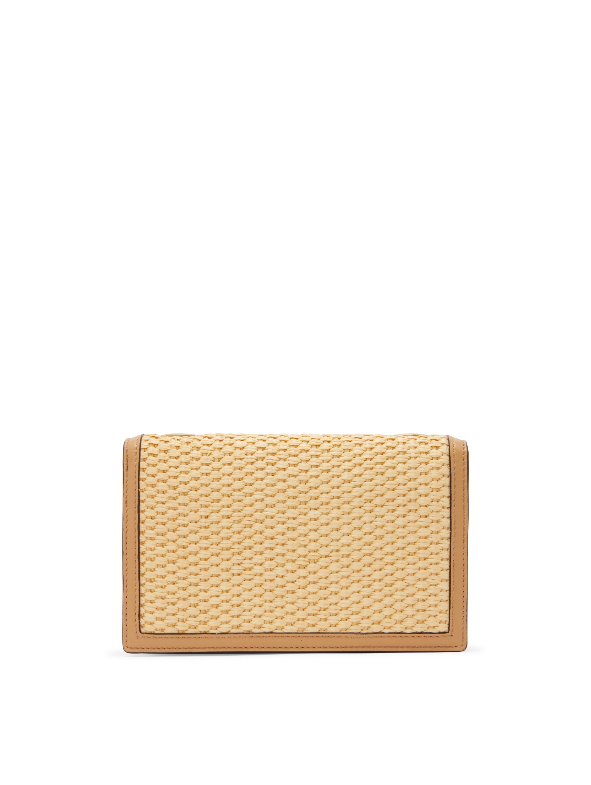 RAFFIA WOVEN TRO BAG - 4