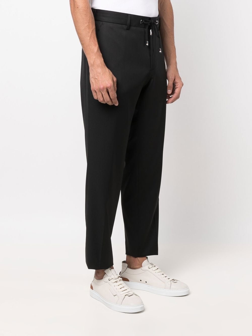 drawstring tailored trousers - 3