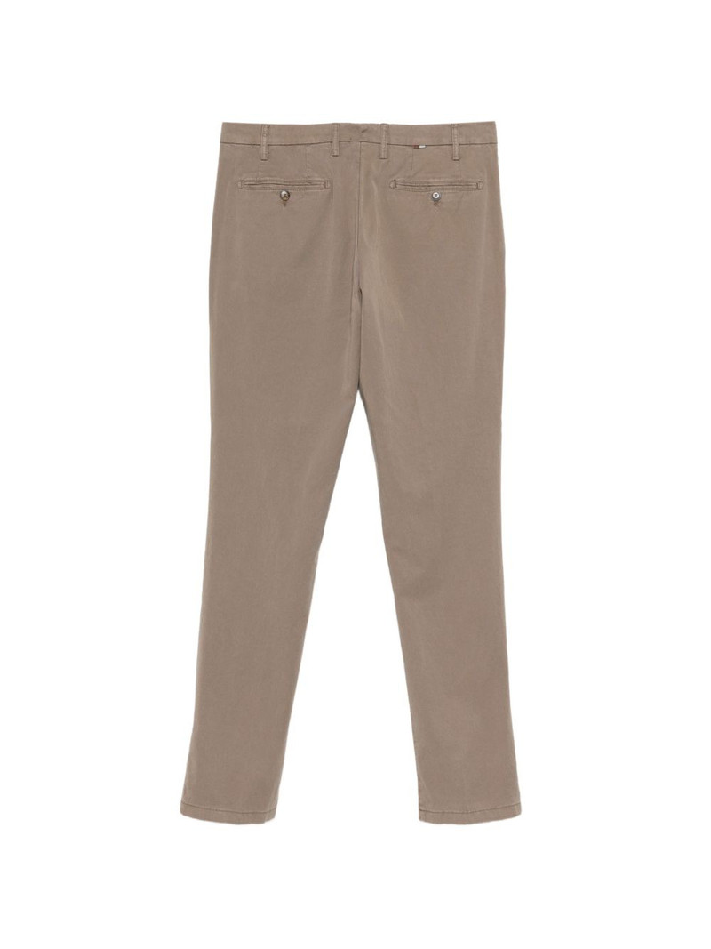 Canali front-pleat trousers outlook