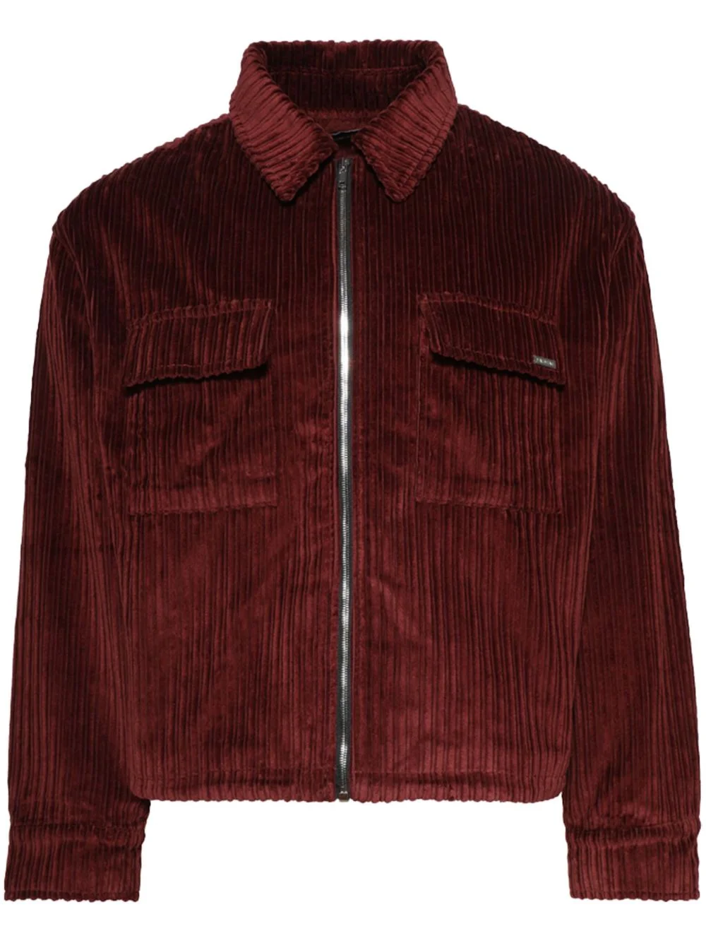 corduroy shirt jacket - 1