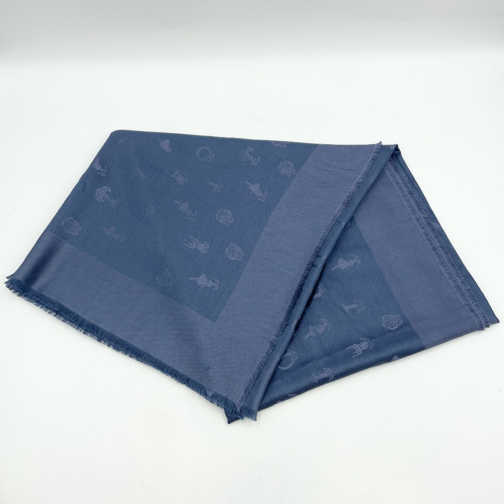 Christian - Christian Dior Wool Silk Scarf Muffler - 5