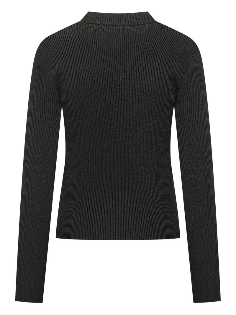 Givenchy ribbed logo-jacquard sweater outlook