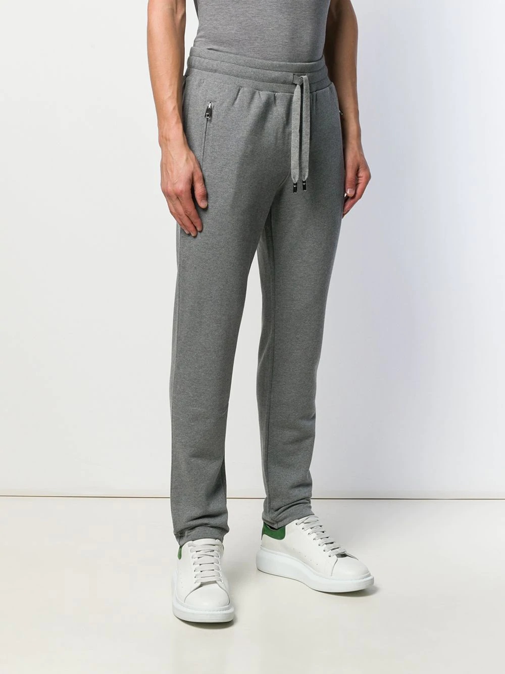 logo patch track pants - 3