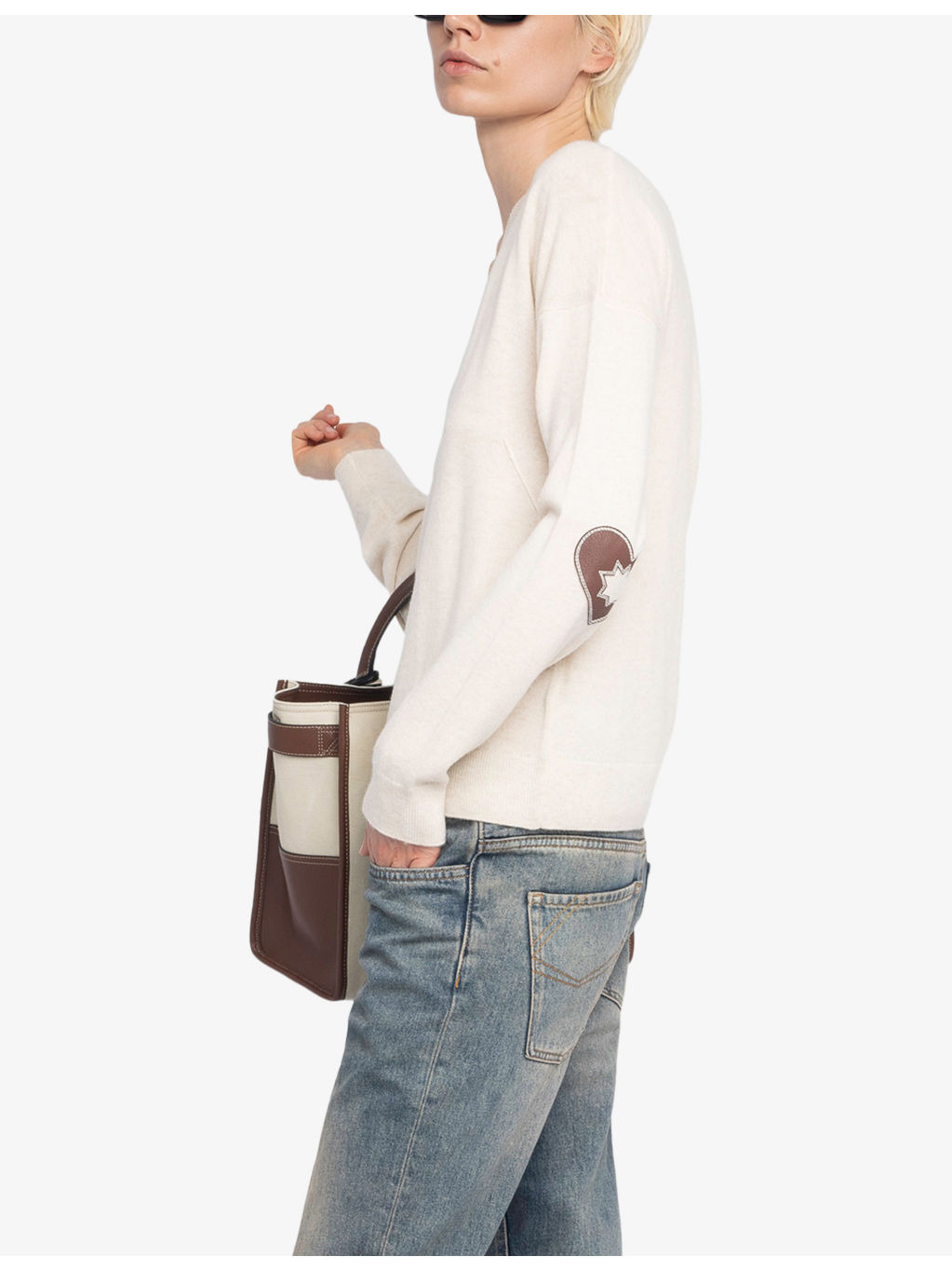 Vivi V-Neck Regular-Fit Cashmere Jumper - 3