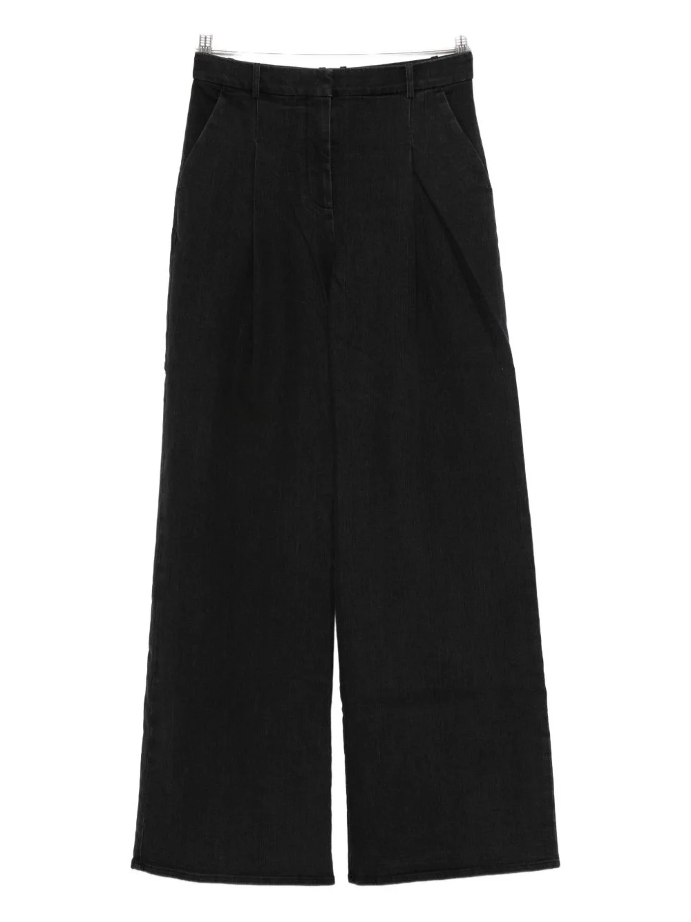 pleat-detail trousers - 1