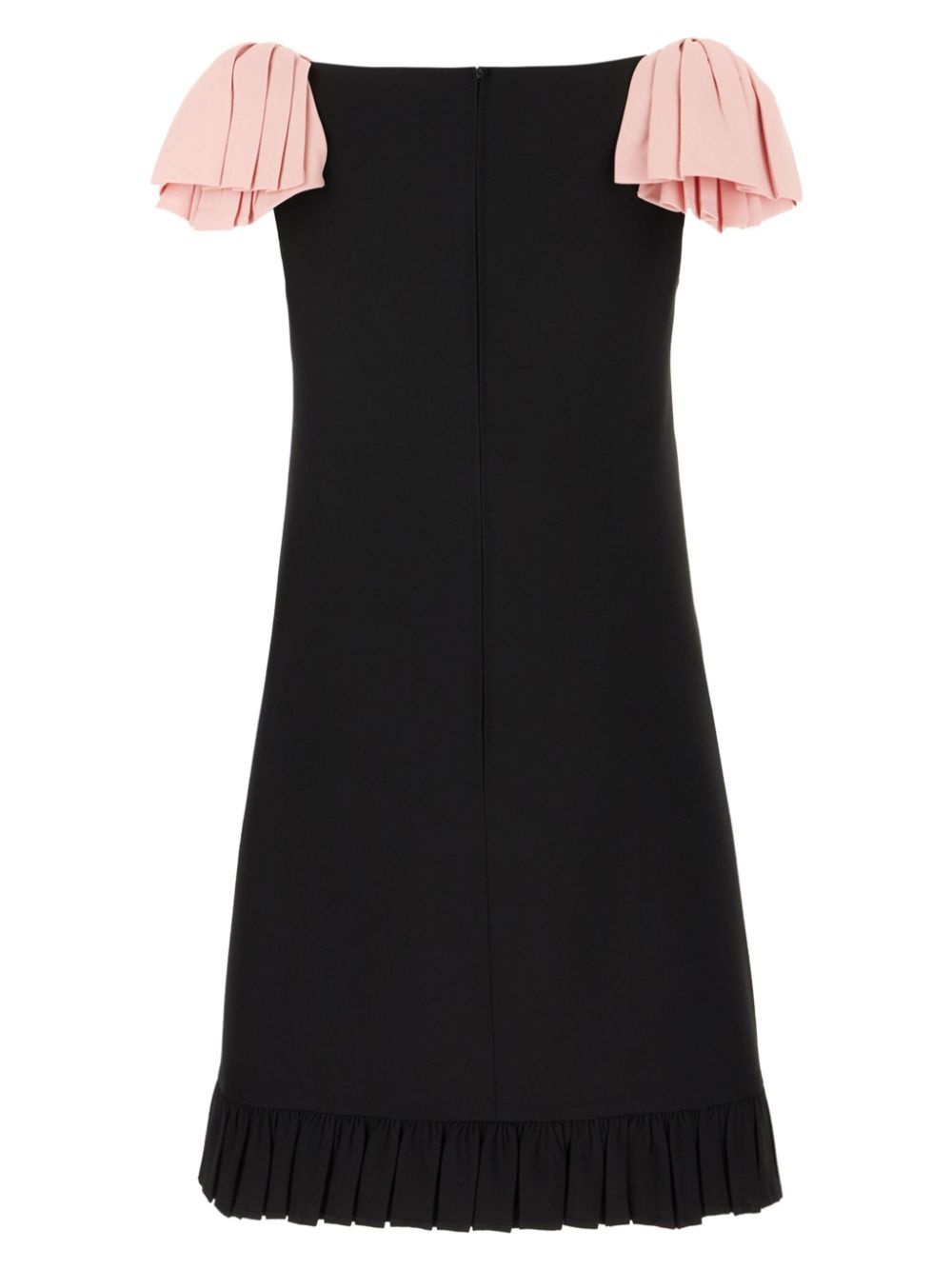 crepe mini dress - 2