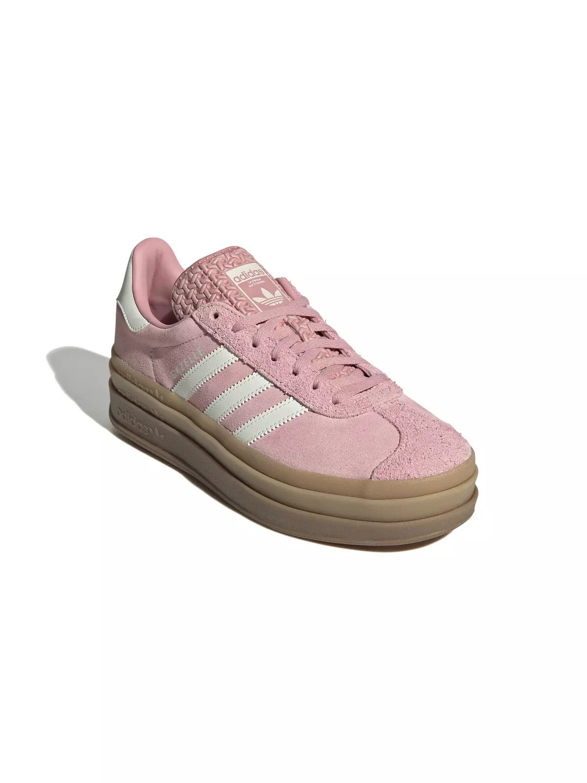Originals Gazelle Bold "Wonder Mauve/Off White/Gum 2" Women's Shoe - 3