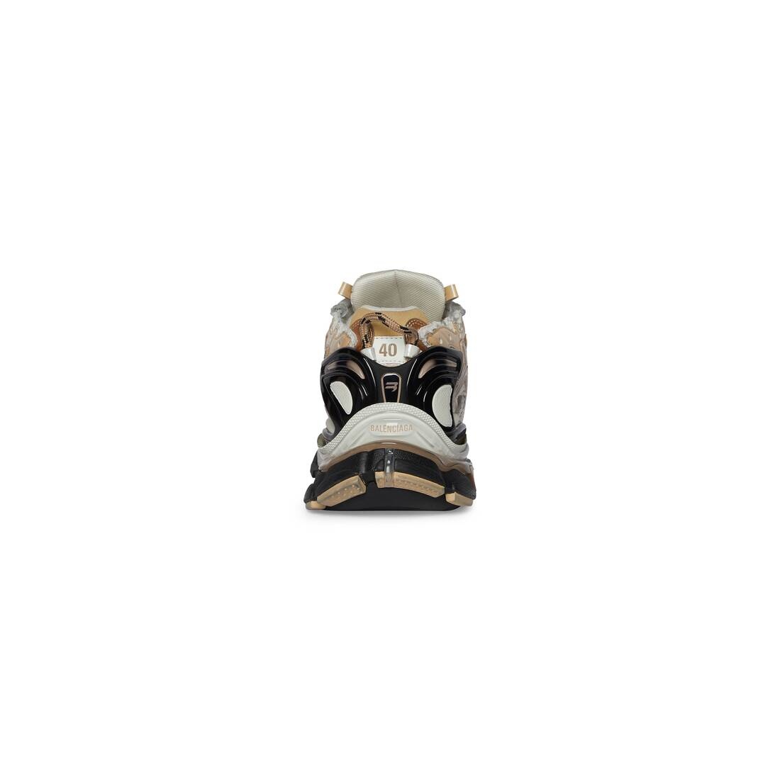 Men's Runner Sneaker in Beige - 5