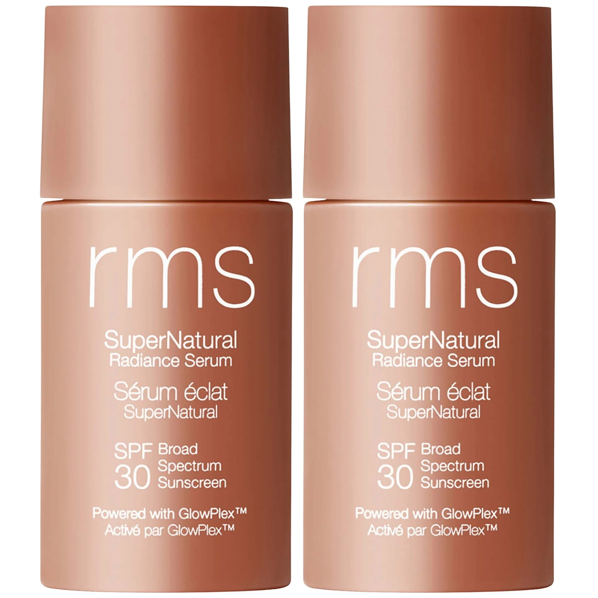RMS Beauty SuperNatural Radiance Serum Broad Spectrum SPF 30 Sunscreen Duo - Rich Aura - 1