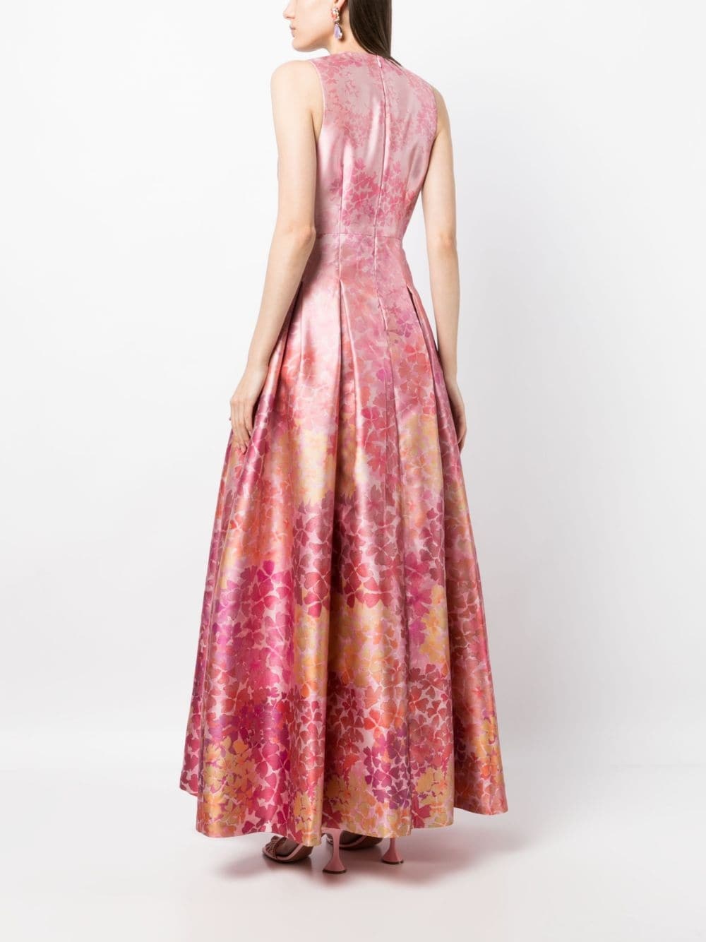 Brooke Gown abstract-print dress - 4