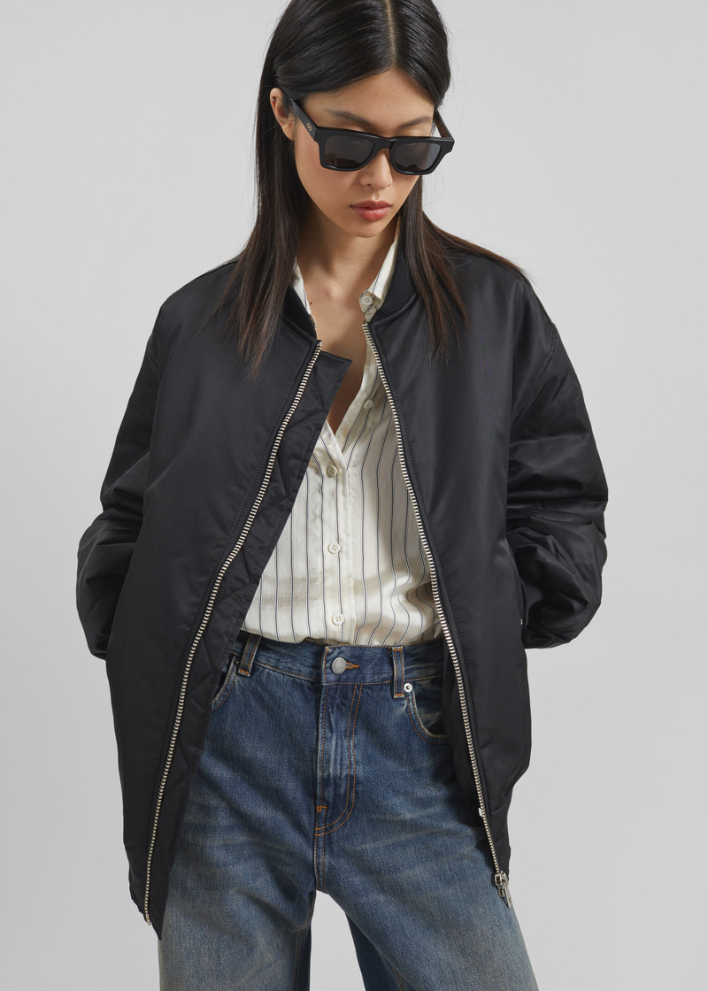 Astra Bomber Jacket - Black 3