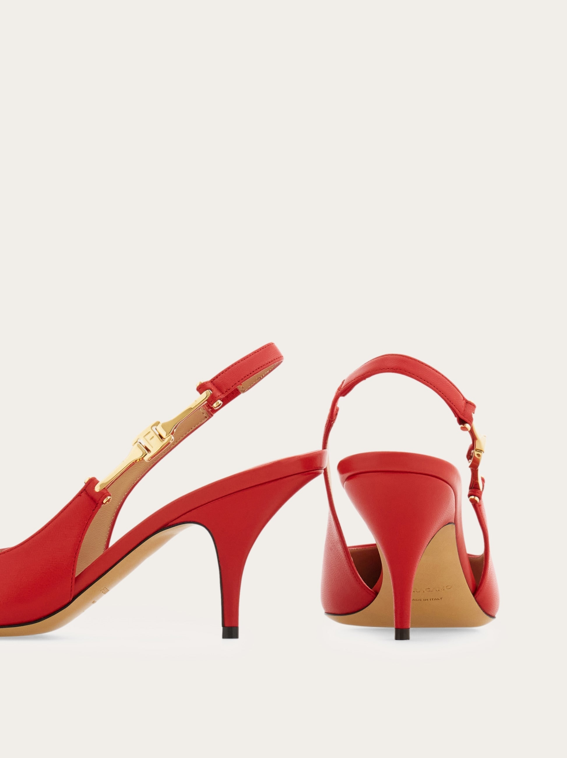 F buckle slingback pump - 6