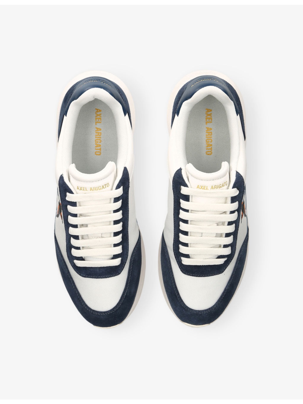 Genesis Neo Bird Suede And Leather Low-Top Runner Trainers - 2