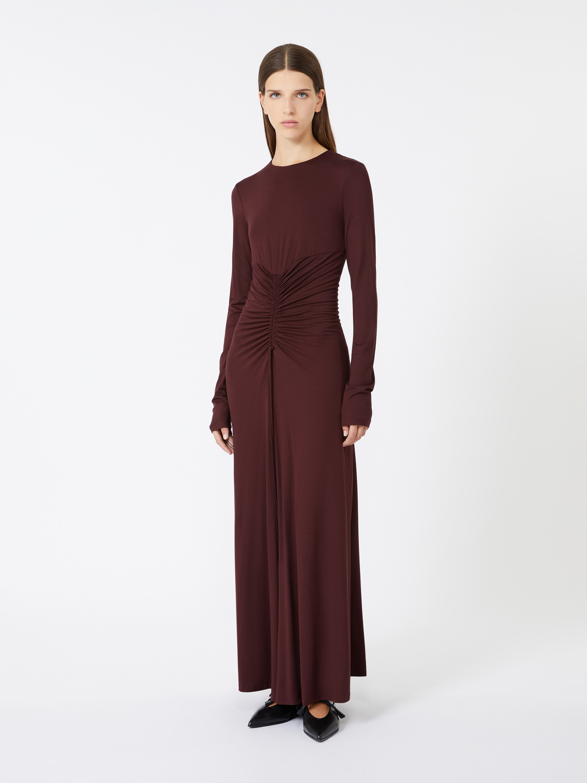 DOPPIA Stretch jersey long dress - 2