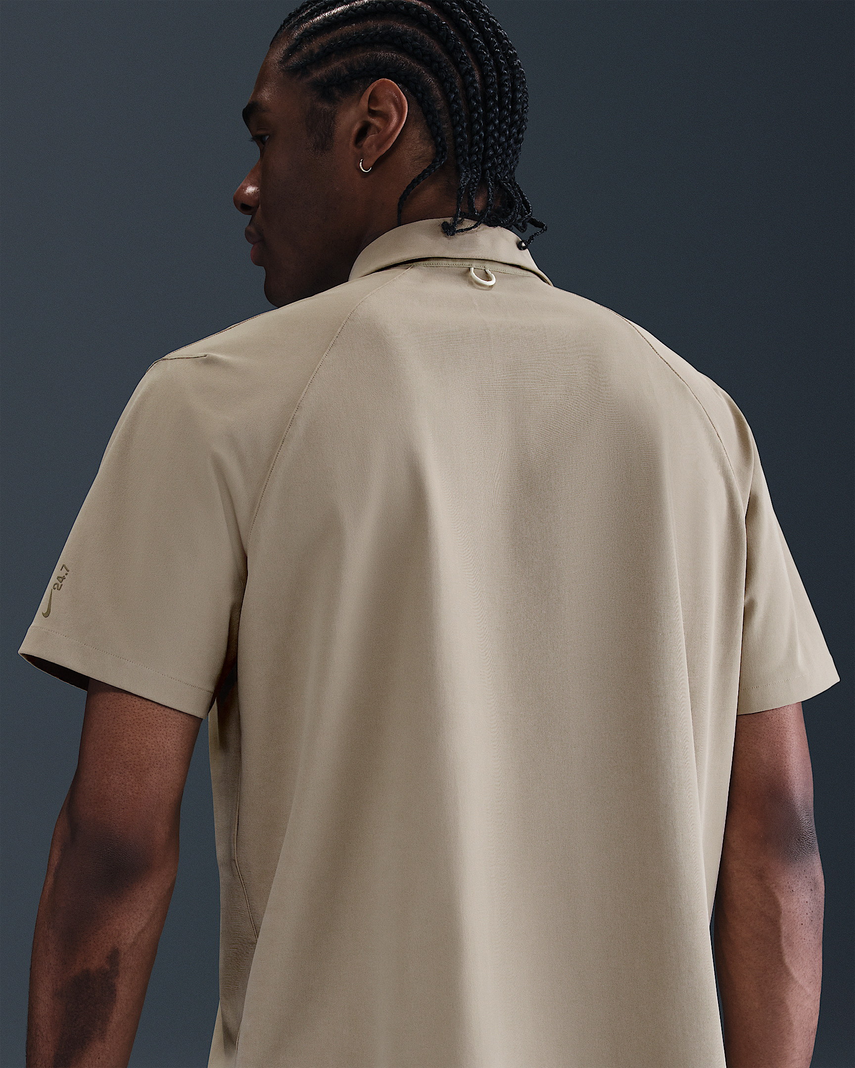Nike 24.7 PerfectStretch Men's Dri-FIT Short-Sleeve Snap-Down Top - 2