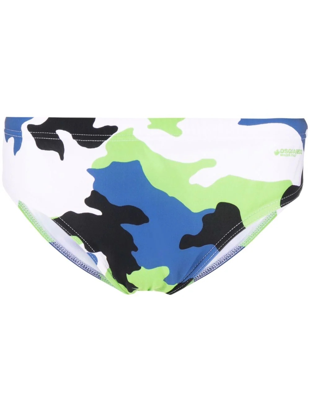 camouflage-print swim trunks - 1