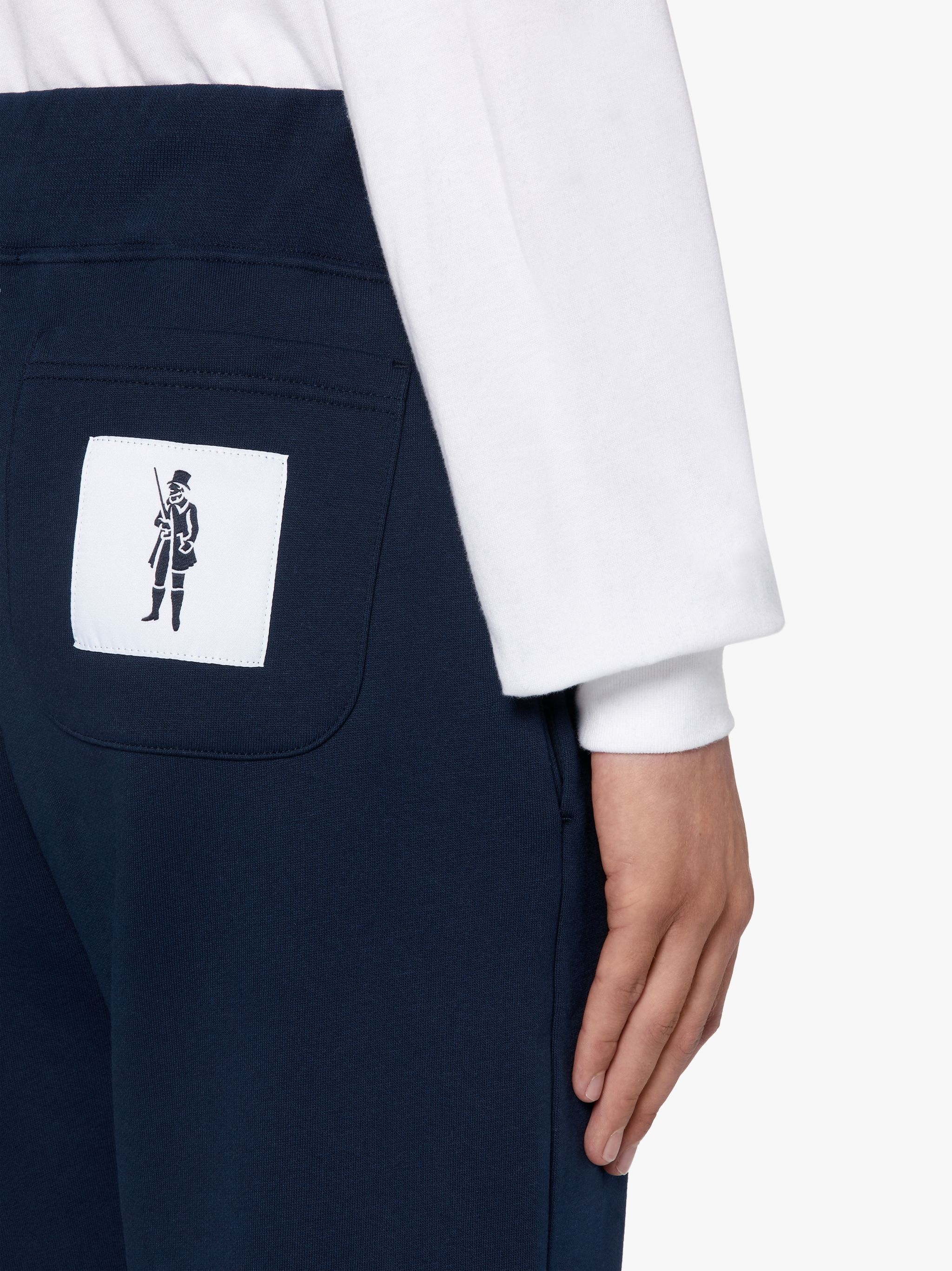 NAVY COTTON SWEATPANTS | GJM-209 - 5