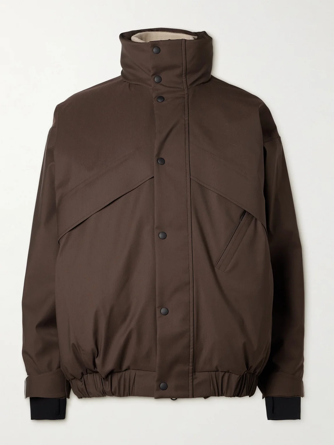 Lech Padded Storm System® Virgin Wool-Blend Hooded Ski Jacket - 1