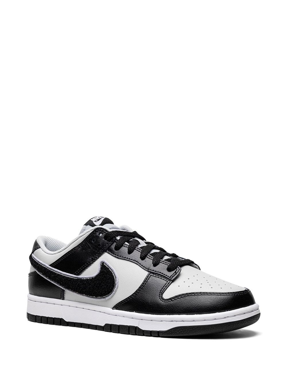 Dunk Low "Chenille Swoosh Black Grey" sneakers - 2