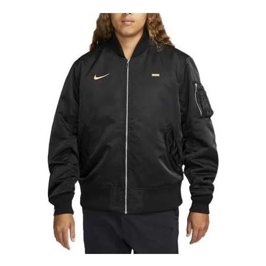 Nike France Football Federation Punk Bomber Jacket 'Black' DN1155-010 - 1